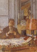 Edouard Vuillard, Opal harp in his office